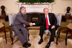 Fernando Lugo George W Bush 20081027