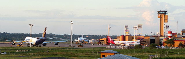 Flughafen Asuncion Panoramabild